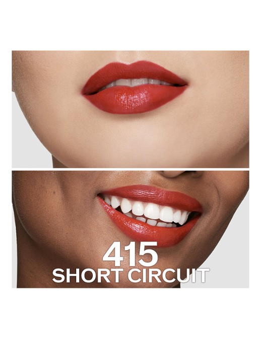 Shiseido Technosatin Gel Lipstick - detail 4 short circuit 415