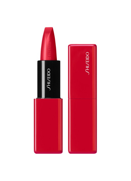 Shiseido Technosatin Gel Lipstick - voorkant 6 red shift 416