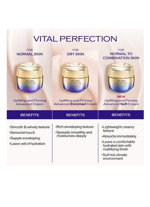 Shiseido Uplifting and Firming Advanced Cream Soft Refill - dag- en nachtcrème navulling - detail 5 undefined