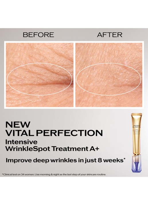 Shiseido Vital Perfection Intensive Wrinklespot Treatment A+ - serum - achterkant 6 undefined