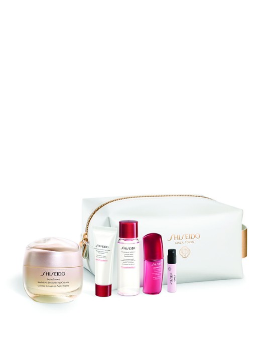 Shiseido Wrinkle Smoothing Cream Pouch Set - Limited Edition verzorgingsset - voorkant undefined