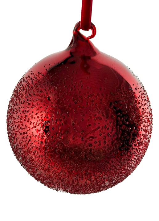 Shishi Frosty kerstbal 10 cm