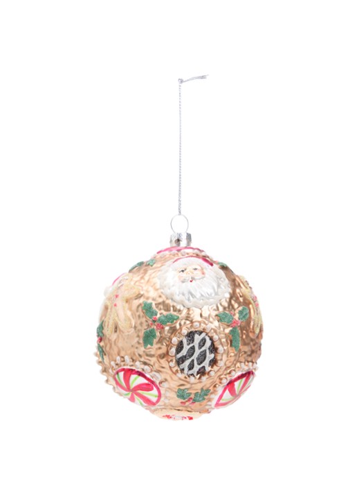 Shishi Gingerbread kerstbal 10 cm