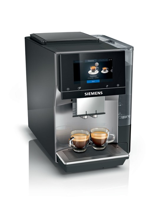 Siemens EQ.700 Classic espressomachine volautomaat TP705R01 - voorkant 4 donkergrijs