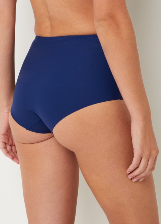 Simone Pérèle Subtle shorty met details van kant - achterkant 5 donkerblauw