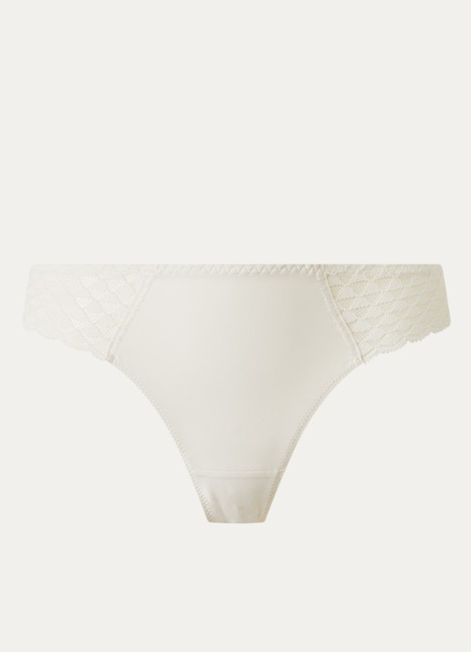 Simone Pérèle Subtle slip met kant