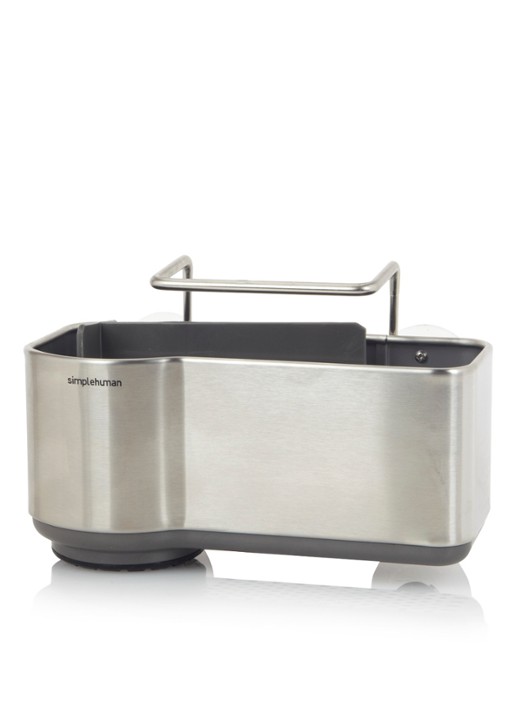 Simplehuman Gootsteen organizer - voorkant zilver
