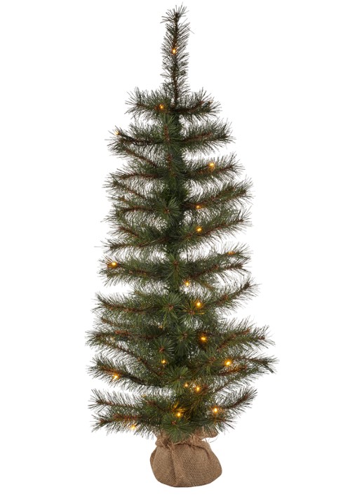 Sirius Alvin kunstkerstboom met LED verlichting 90 cm