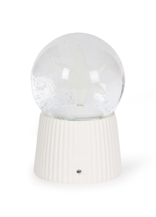 Sirius Capella sneeuwbol met LED verlichting 14,5 cm
