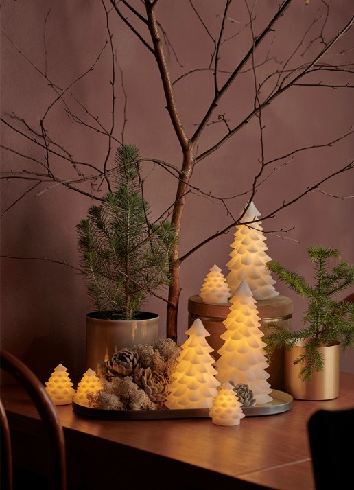 Sirius Carla Tree lichtfiguur 19 cm - detail gebroken wit
