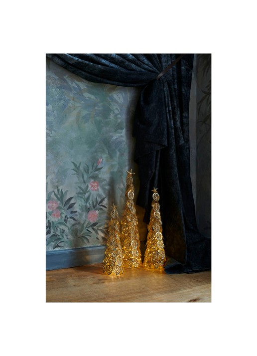 Sirius Kirstine tree 20 lampjes 53,5 cm goud - detail 3 goud