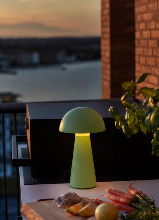 Sirius Sam tafellamp 29,5 x 17,5 cm - voorkant 3 groen