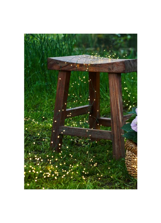 Sirius Sirius Knirke Fairylight outdoor solar 120 lichtsnoer 11,9 meter - voorkant 3 donkergroen