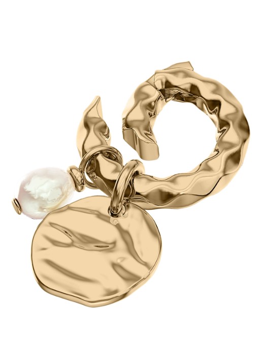 Skagen Agnethe Pearl ketting verguld SKJ5024710 - detail 2 goud