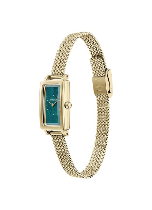 Skagen Hagen Micro horloge SKW3186 - detail 4 goud