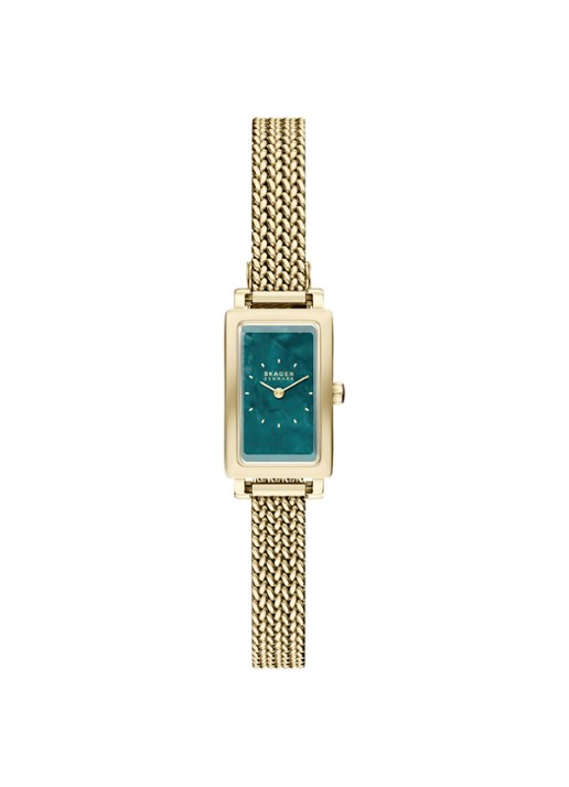 Skagen Hagen Micro horloge SKW3186 - voorkant 6 goud
