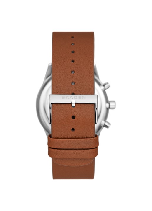 Skagen Holst Chronograph horloge SKW6916 - detail zilver