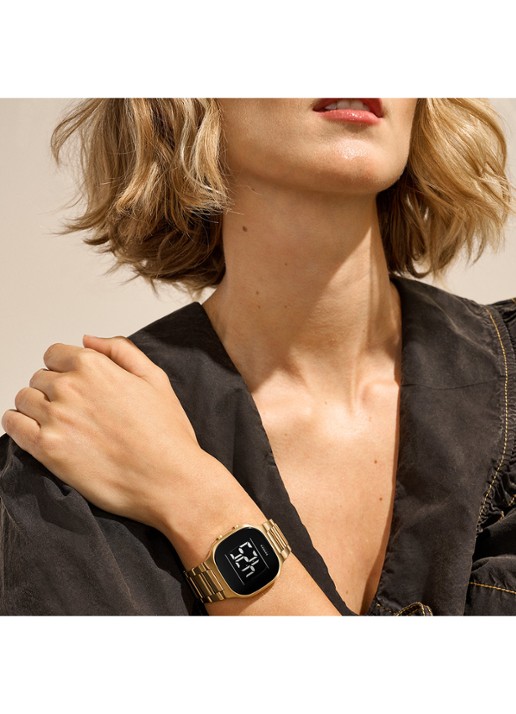 Skagen Mellem Digital horloge SKW6949 - detail 5 goud