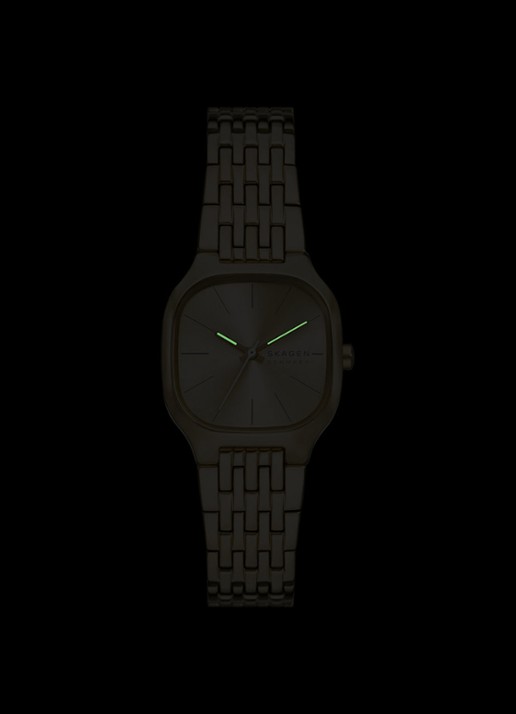 Skagen Mellem Lille horloge SKW3162 - detail 3 goud