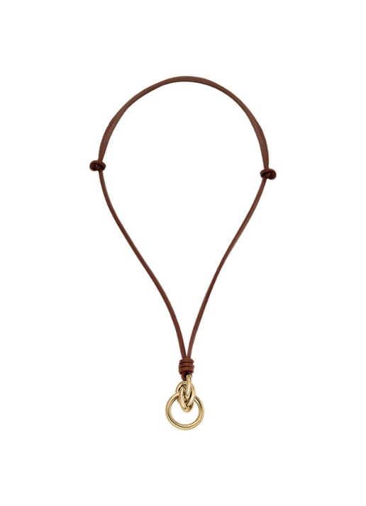 Skagen Moderne Stak ketting SKJ1897710 - detail 2 goud