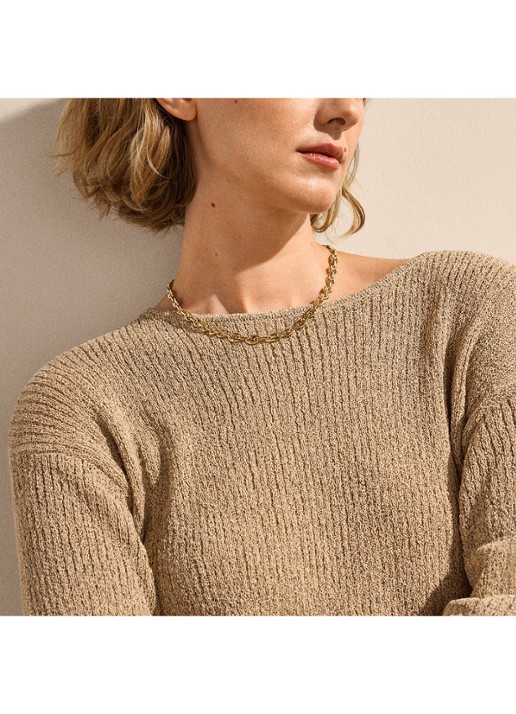 Skagen Moderne Stak ketting SKJ5017710 - detail 4 goud