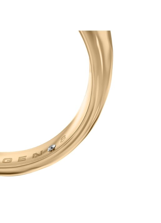 Skagen Moderne Stak ring verguld SKJ5026710 - detail 4 zilver