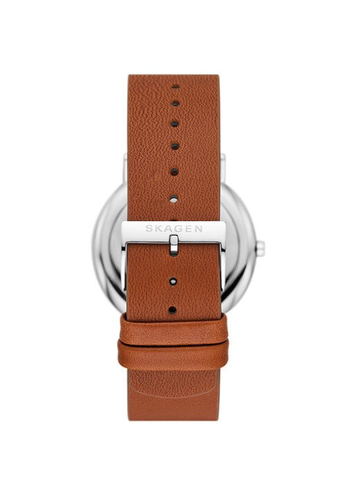 Skagen Signatur horloge SKW6903 - detail zilver