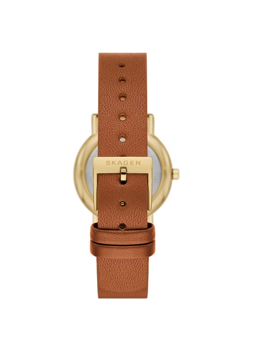 Skagen Signatur Lille horloge SKW3121 - detail bruin