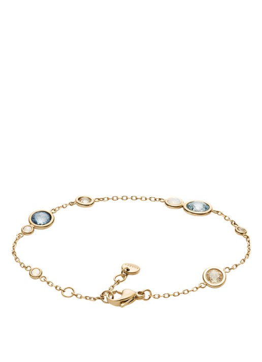 Skagen Sofie Sea Glass armband SKJ1896710 - detail goud