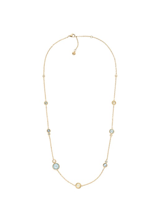 Skagen Sofie Sea Glass ketting SKJ1895710 - detail goud