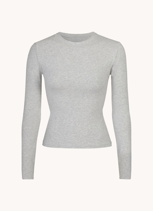 SKIMS Cotton Jersey longsleeve van jersey