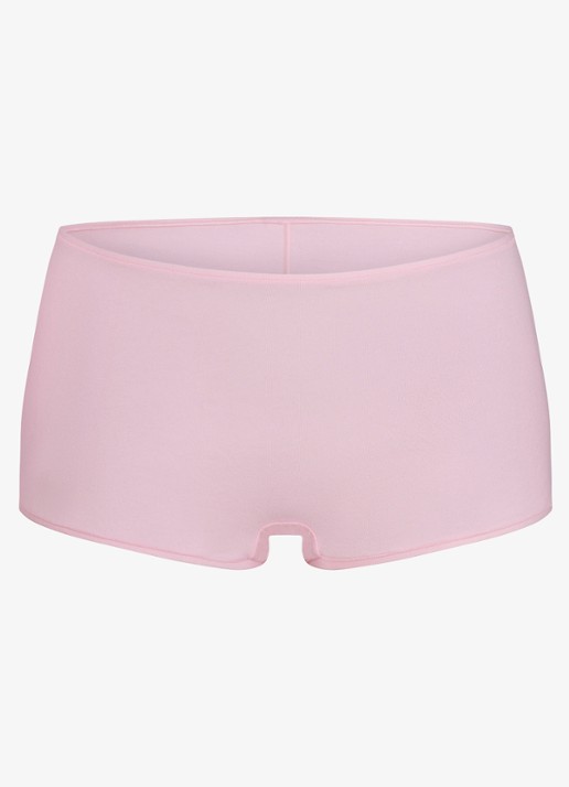 SKIMS Everyday Cotton shorty - voorkant 3 lichtroze
