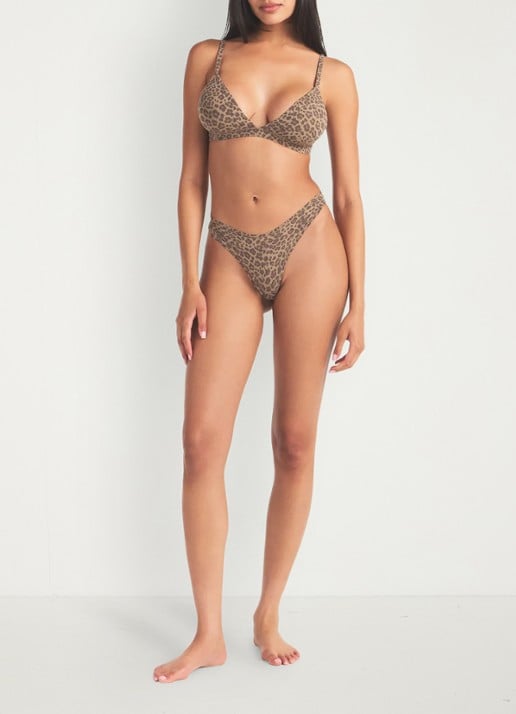 SKIMS Fits Everybody bralette - voorkant 2 multicolor