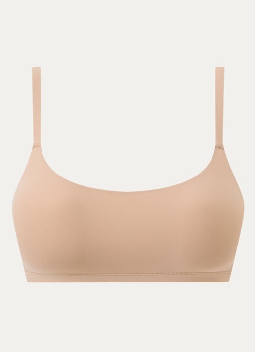 SKIMS Fits Everybody bralette  - voorkant 3 naturel