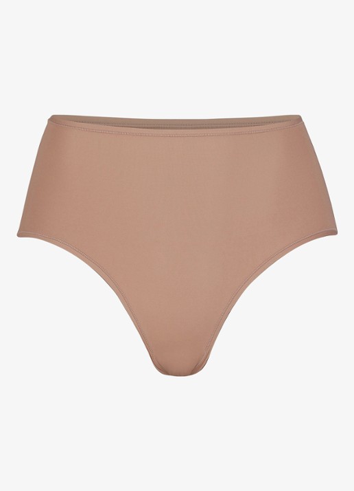 SKIMS Fits Everybody high waist string  - voorkant beige