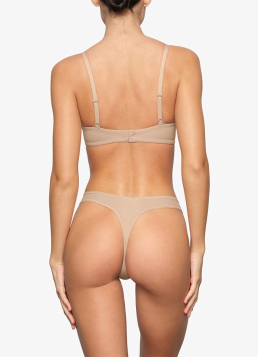 SKIMS Fits everybody push-up bh - achterkant 3 middengrijs