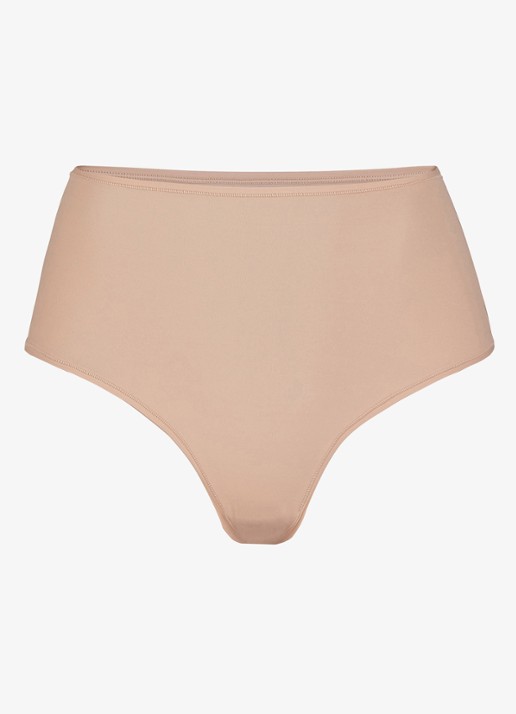 SKIMS Fits Everybody string - voorkant 3 beige