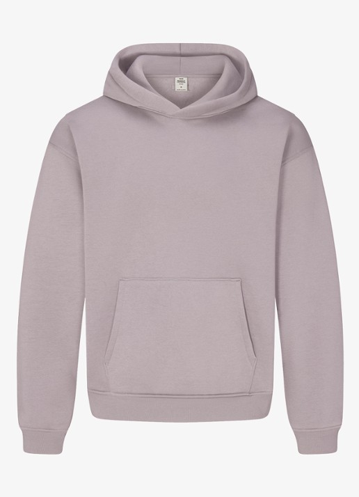 SKIMS Fleece Lounge hoodie met kangoeroezak - voorkant 7 shadow