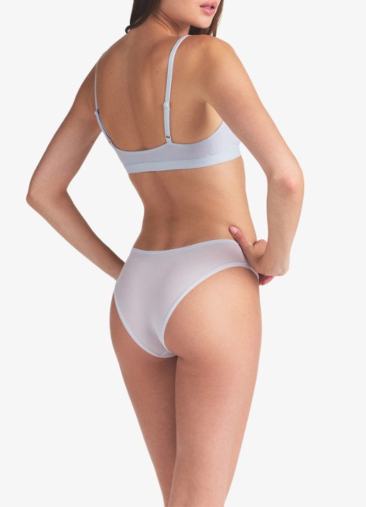 SKIMS Hipster met mesh - achterkant 5 blauw