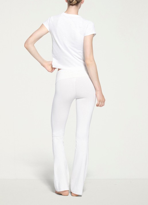 SKIMS Relaxed Tees T-shirt met ronde hals - achterkant 4 wit