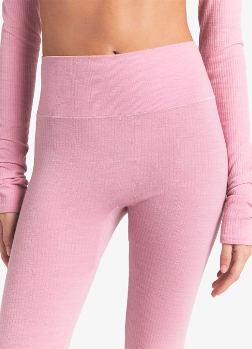 SKIMS Sheer Seamless high waist legging in wolblend - detail 2 halite