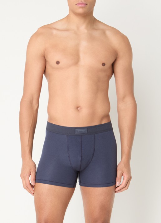 SKIMS Skims Cotton 3" boxershorts in 3-pack - voorkant 4 indigo