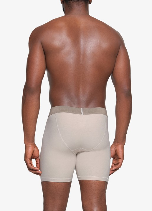 SKIMS Skims Cotton 5" boxershorts in 3-pack - detail 5 taupe