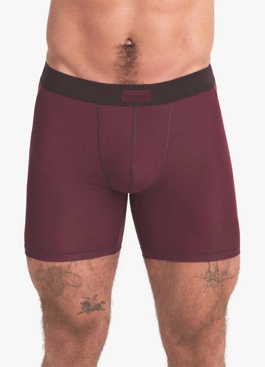 SKIMS Skims Cotton 5" boxershorts in 3-pack - detail 4 bordeauxrood