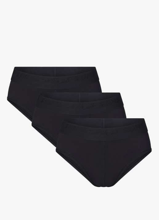 SKIMS Skims Stretch slip in 3-pack - voorkant 3 zwart