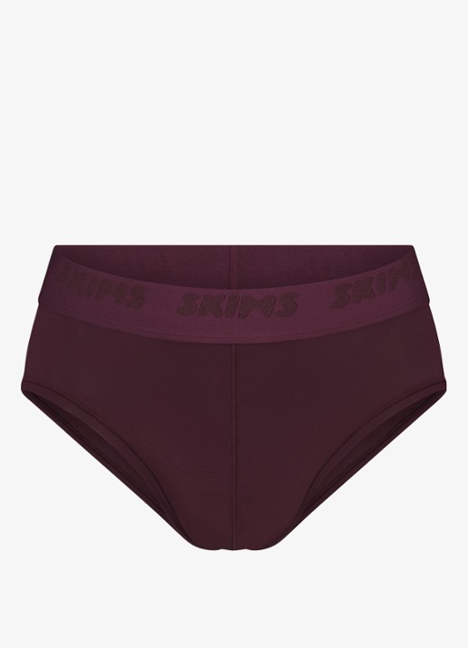 SKIMS Slip met logoband in 3-pack - detail blauw