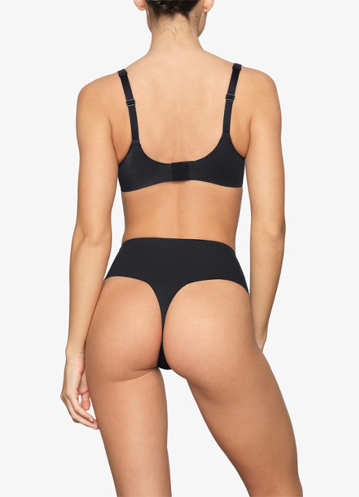SKIMS Smoothing Intimates full coverage bh - achterkant 4 zwart