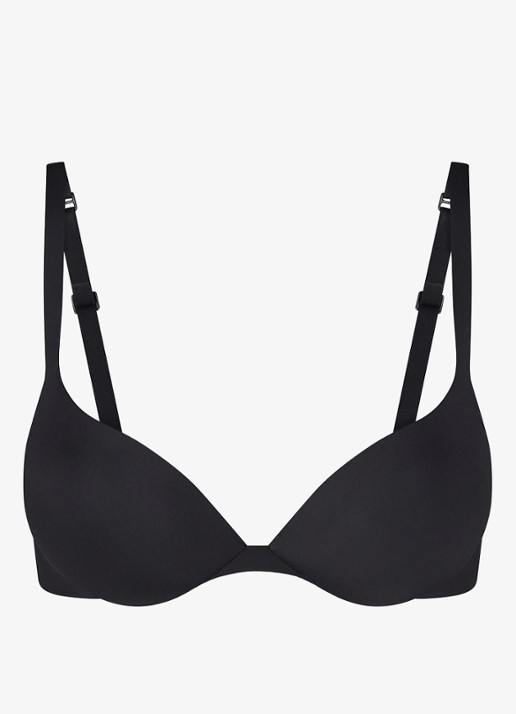 SKIMS Ultimate Plunge push-up bh - voorkant zwart