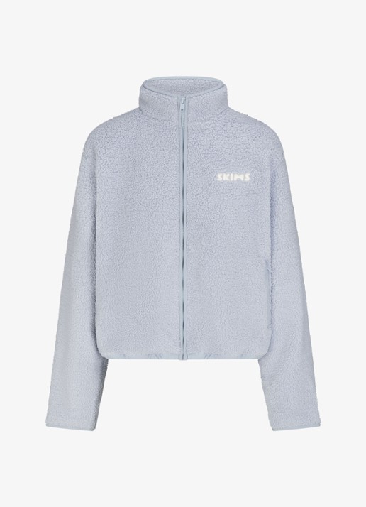 SKIMS Vest van fleece met logo