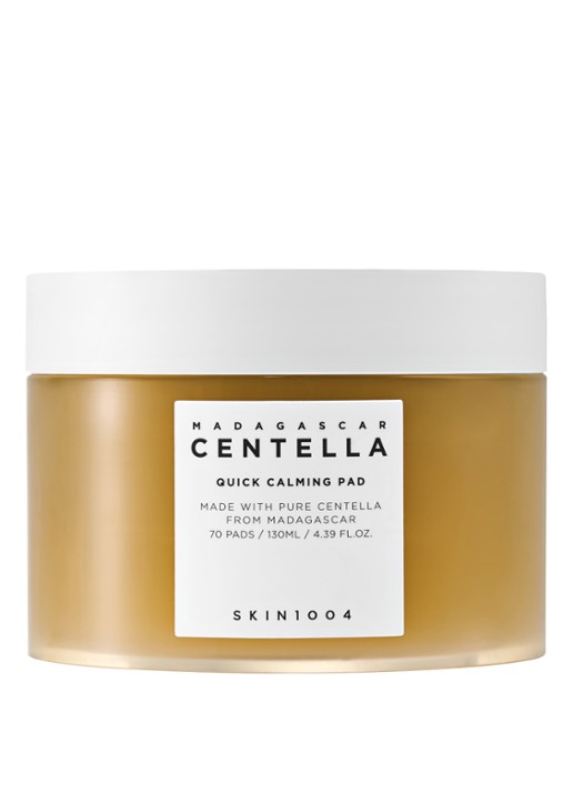Skin1004  Madagascar Centella Quick Calming Pad - toner pad 70 stuks - voorkant undefined